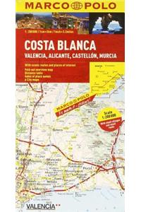 Costa Blanca Marco Polo Map