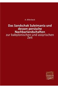 Sandschak Suleimania Und Dessen Persische Nachbarlandschaften