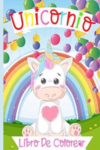Libro para colorear de unicornios para niños de 4 a 8 años