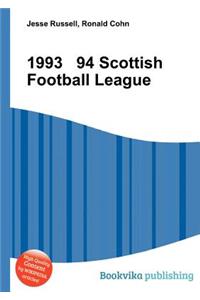 1993 94 Scottish Football League