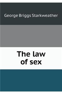 The Law of Sex