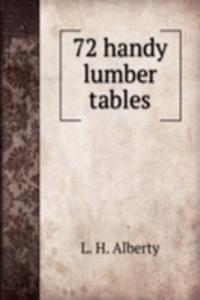 72 handy lumber tables