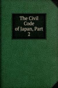 Civil Code of Japan, Part 2