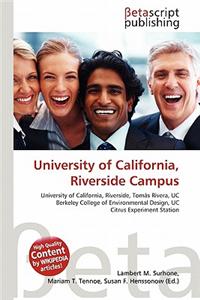 University of California, Riverside Campus