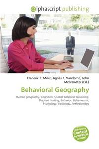 Behavioral Geography