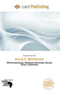 David P. McAllester