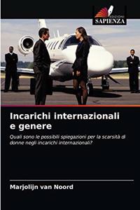 Incarichi internazionali e genere