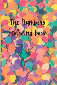 The number coloring book