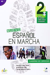 Nuevo Espanol en Marcha 2 : Exercises Book + CD