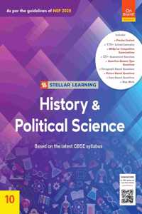 On Board! Stellar Learning History & Political Science For Class 10 By Ratna Sagar