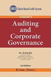 Taxmann's Auditing and Corporate Governance (CBCS) (B.Com-Hons.)(3rd Edition January 2020)