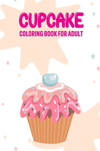 CupCake Coloring Book For Adult