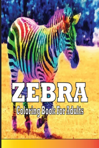 Zebra Coloring Book For Adults