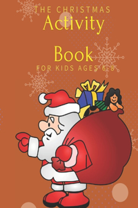 Christmas Activity Book for Kids Ages 6-8