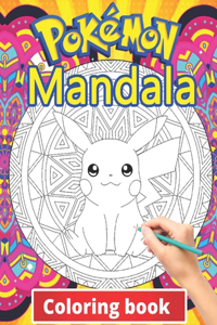 Pokemon Mandala Coloring Book