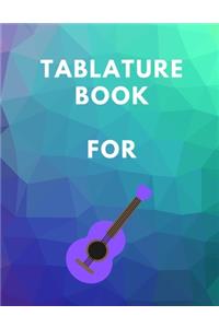 Tablature Book For Guitar