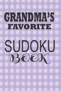 Grandma's Favorite Sudoku Book