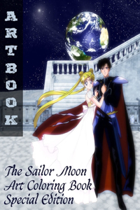 ARTBOOK - The Sailor Moon Art Coloring Book - Special Edition