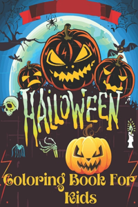 Halloween Coloring Book For Kids