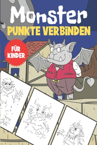 Punkte Verbinden Monster Für Kinder
