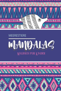 Meerestiere - Malbuch für Kinder