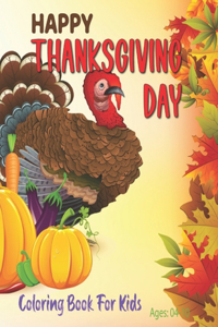 Thanksgiving Day Coloring book for kids