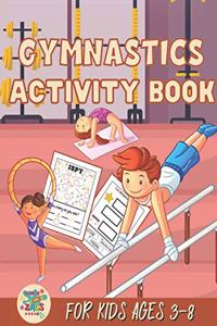 Gymnastics activity book for kids ages 3-8