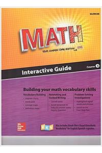 Glencoe Math, Course 3, Interactive Guide for English Learners, Student Edition