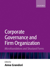 Corporate Governance and Firm Organization