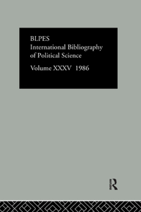 Ibss: Political Science: 1986 Volume 35