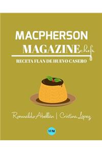 Macpherson Magazine Chef's - Receta Flan de huevo casero