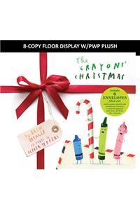 Crayons Christmas 8c FD PWP Plush