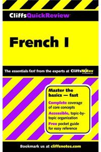 CliffsQuickReview French I
