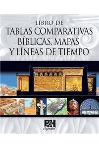 Libro de Tablas Comparativas Biblicas, Mapas y Líneas de Tiempo
