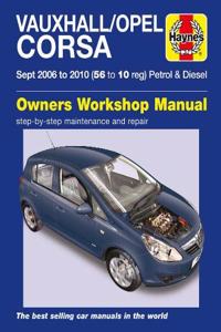Vauxhall/Opel Corsa Petrol & Diesel (Sept 06 - 10) Haynes Repair Manual