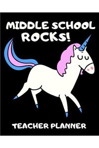 Middle School Rocks - Teacher Planner