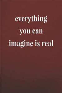 Everything You Can Imagine Is Real
