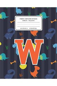 Primary Composition Notebook Grades K-2 Story Journal W