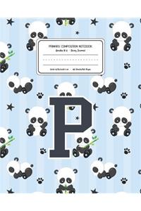 Primary Composition Notebook Grades K-2 Story Journal P