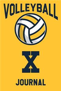 Volleyball Journal X