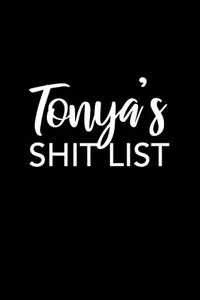 Tonya's Shit List