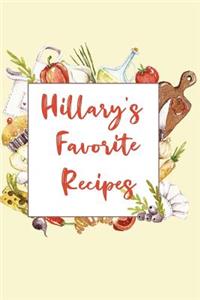 Hillary's Favorite Recipes