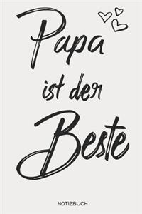 Papa ist der Beste - Notizbuch