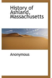 History of Ashland, Massachusetts