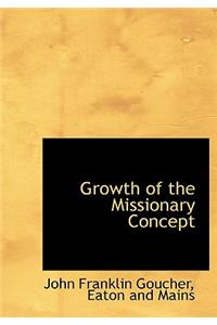 Growth of the Missionary Concept