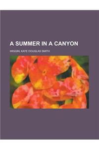 A Summer in a Canyon