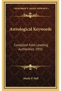 Astrological Keywords