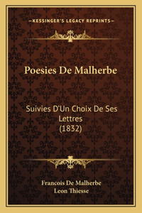 Poesies De Malherbe