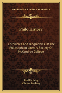 Philo History