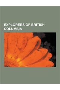 Explorers of British Columbia